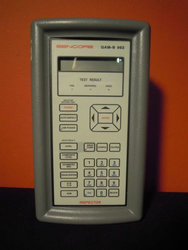 Sencore QAM-B 962 Cable Tv System Analyzer Meter