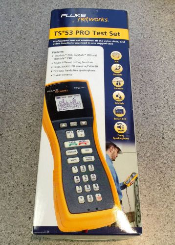 Fluke TS 53 Pro Test Set New