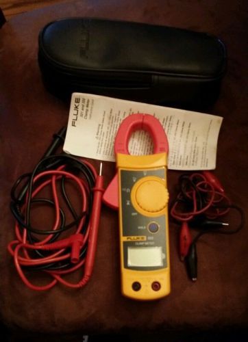 Fluke 322 clamp meter (includes test leads &amp; case) for sale