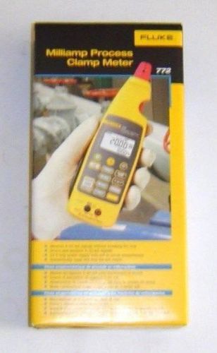 Fluke 772  Milliamp Process Clamp Meter 4-20mA - New in Box !!!