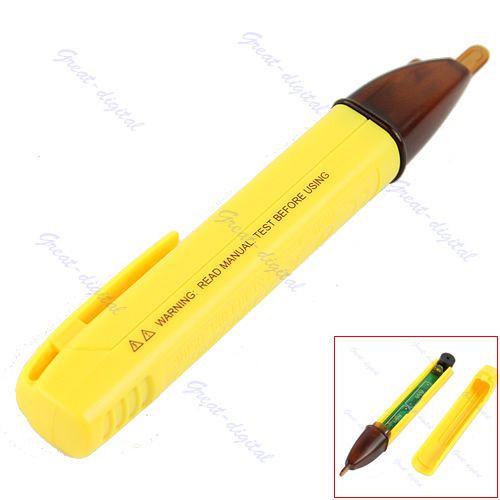 New AC 90-1000V Non-contact Electric Voltage Alert Detector Tester Pen With LED