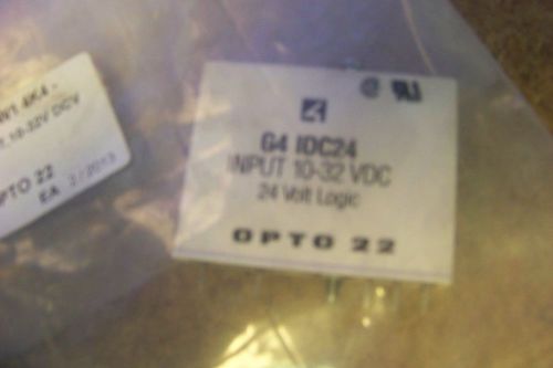 NOS G4 IDC24 Opto 22 DC Input Module 24V Logic DC Input, 10-32 V