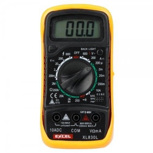 LCD Digital Ohm VOLT Meter AC DC Voltmeter Multimeter Tester Handheld Ammeter