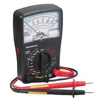 RadioShack® 19-Range Analog Multimeter