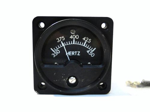 HERTZ MK777-221 ELECTRICAL FREQUENCY METER 350-450 RANGE