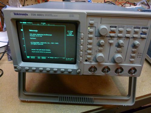 Tektronix TDS460A 4ch 400Mhz oscilloscope