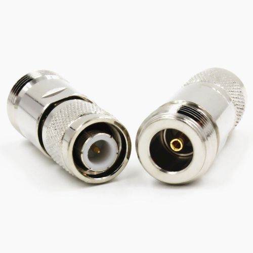 10pcs n female jack to tnc male plug rf coaxial adapter connector for sale