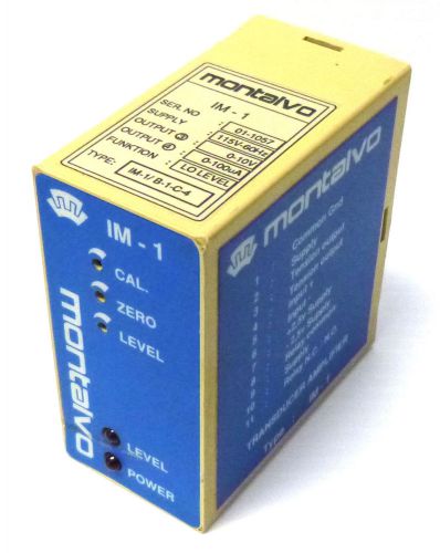 Montalvo IM-1/B-1-C-4 Load Cell Amplifier Module 115V 60Hz