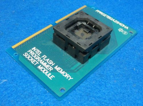 Intel FPRO2TBGA294DHA Flash Memory Programmer Socket Module Card #110
