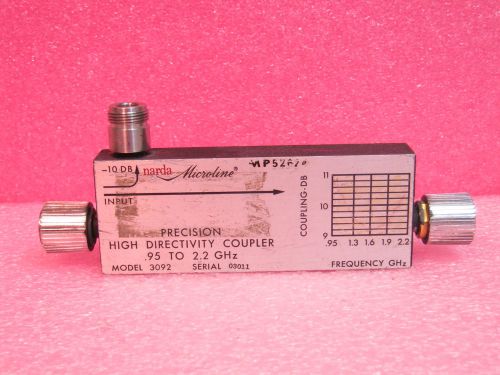 Narda Microwave 3092 DIRECTIONAL COUPLER