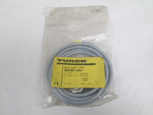 NEW TURCK BI5-G18K-AN6X 30MM PROXIMITY SENSOR 10-30V-DC 200MA 30MM D207669