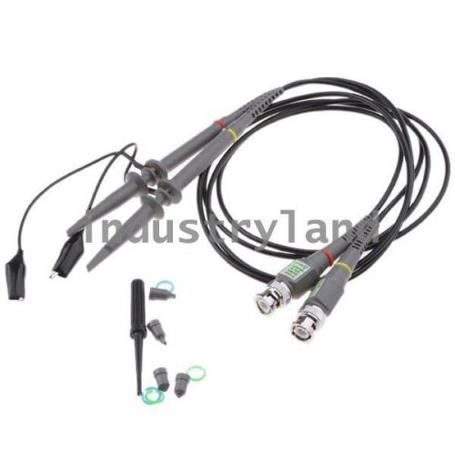 X1/X10 40MHz Oscilloscope BNC Clip Probe Test (2x) Useful FKS