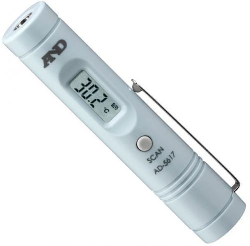 New A&amp;D Radiation Thermometer Blue AD-5617 Air Counter Japan Import 0714