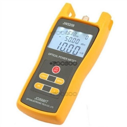 FIBER -70 TO +3DBM OPTIC OPTICAL POWER METER HANDHELD TOOL TESTER JW3208A LASER