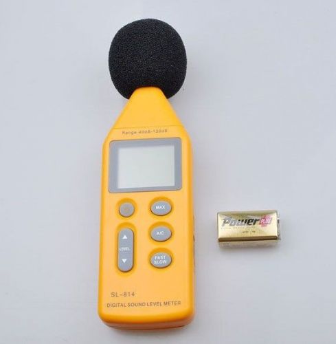 New digital sound noise level decibel db meter 130db sl814(free shipping) for sale