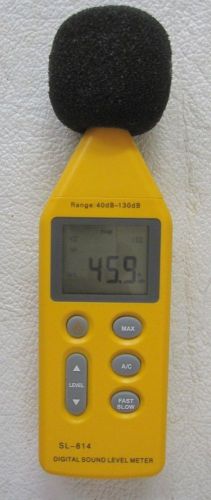 DIGITAL SOUND LEVEL METER SL-814