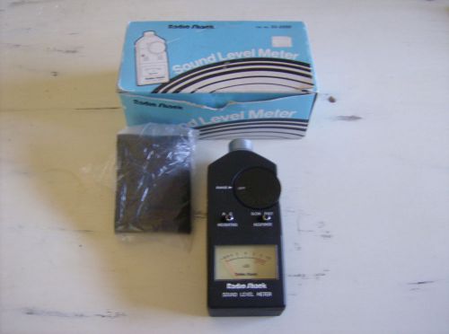 Radio Shack Sound Level Meter