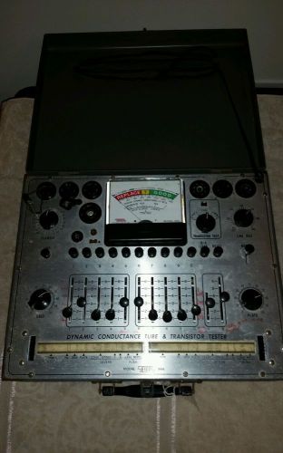 Vintage tube and transistor tester