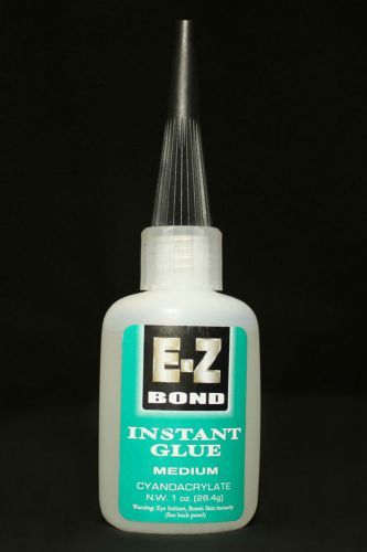 ONE NEW 1 OZ BOTTLE E-BOND SUPER GLUE 100 CPS MEDIUM