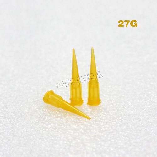 FREE SHIPPING!T/T 27G Dispenser Needle /Plastic Glue Dispenser Needle for sale