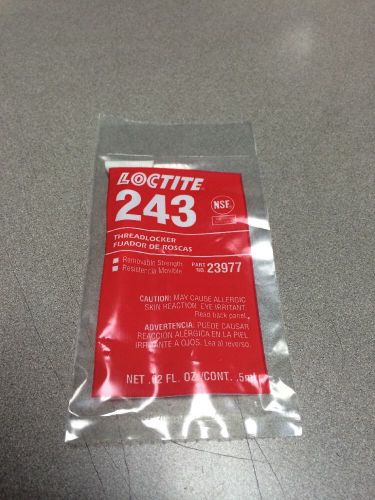 NEW Loctite 243  Threadlocker .5ml Capsule