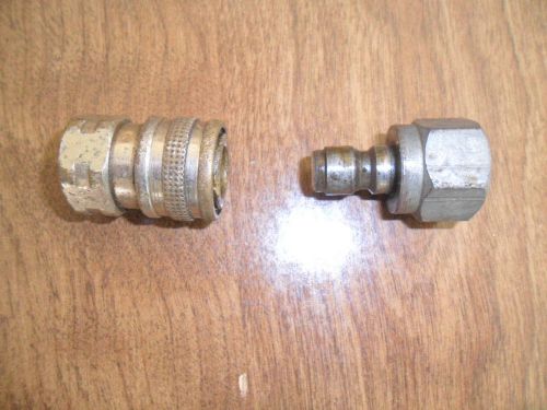 Pressure washer quick coupler 1/4&#034; npt 1/2 npt 1/4 npt for sale