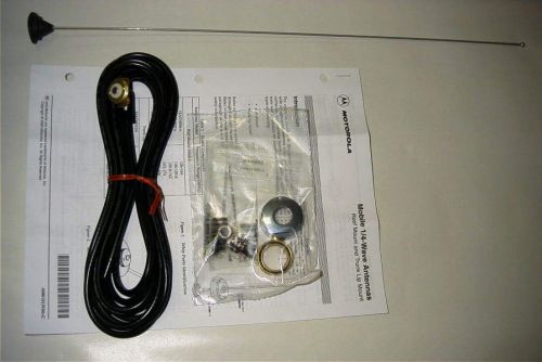 Motorola  1/4  Wave VHF 162-174 Mz Mobile Radio Antenna Kit  HAD4009