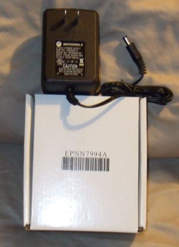 MOTOROLA EPNN7994A GENUINE   Charger/Power Adapter     NEW     Base NOT included