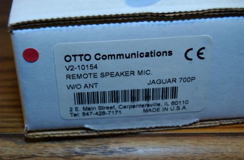 OTTO EVOLUTION SPKR MIC V2-10154 M/ACOM JAUGUAR 700P