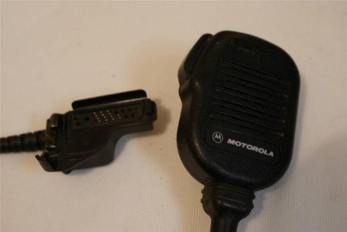 Motorola nmn6193c remote speaker microphone portable noise cancelling radio mic for sale