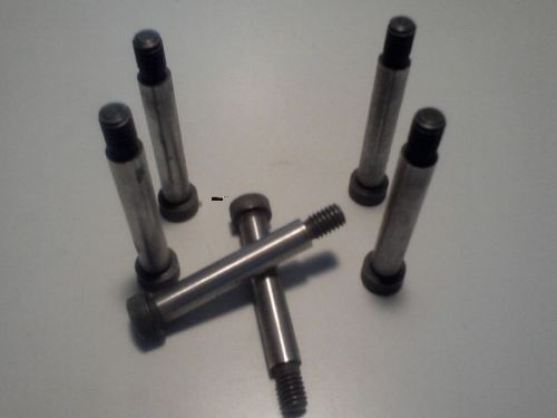 3/8&#034; X 2&#034; SOCKET SHOULDER BOLT LOT OF 6