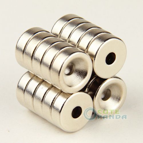 20pcs D.15 x 5mm Hole:5mm Super Strong Rare Earth Neo Neodymium Disc Magnets N35