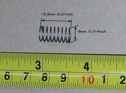 110ea 200Compression Springs SUS 0.314&#034; OD X0.61&#034; FL YUHAN SPRING