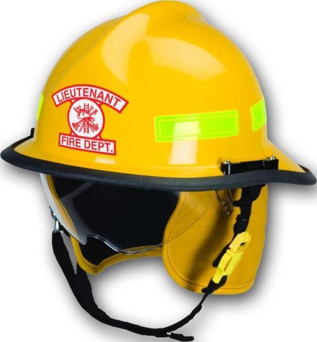 FIREFIGHTER HELMET DECALS FIRE HELMET Fronts - Arch Front Decal -  Lieutenant