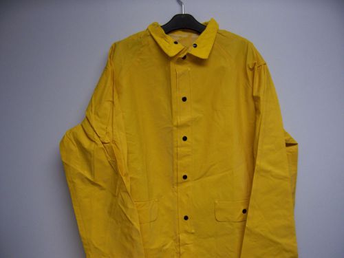 WW 2W 7040JD RAINWEAR JACKET PROTECTIVE GEAR Yellow Size XL ( 54 56 ) *FREE SHIP