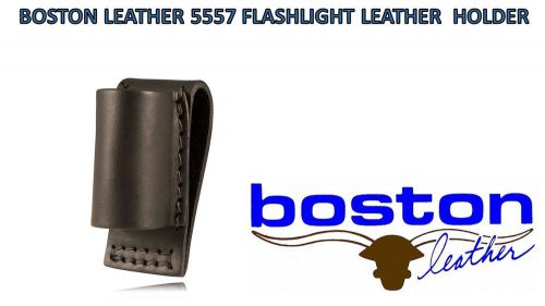 BOSTON LEATHER 5557 FLASHLIGHT HOLDER LAW ENFORCEMENT PUBLIC SAFETY