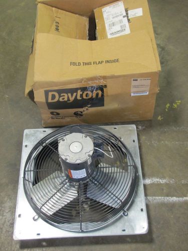 DAYTON 1HLA3A 16&#034; 1/20 HP 115V SHUTTER MOUNTED VENTILATOR EXHAUST BLOWER FAN NIB