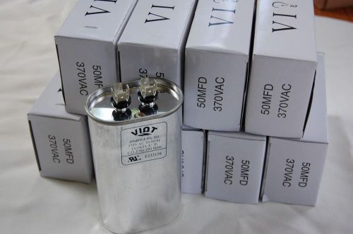 Lot:10 compressor blower fan motor run capacitor 50ufd hvac solar conversion new for sale