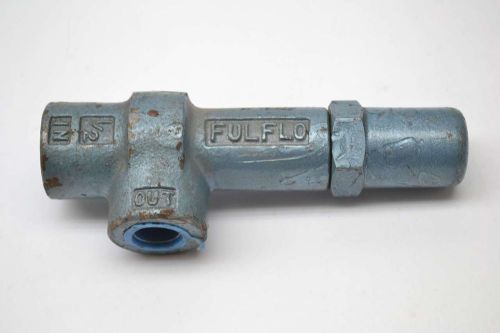 NEW FULFLO VJ3R V SERIES 1/2IN NPT IRON PRESSURE RELIEF HYDRAULIC VALVE B409627