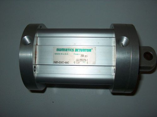 NUMATICS ACTUATOR 2 1/2&#034; DIA 3&#034; STROKE LG-255379-1 250PSI **NEW**