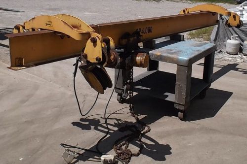 2 ton budgit under hung bridge crane (28631) for sale