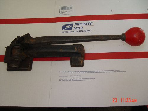 YBICO 3/4  5/8  Good Used Steel Strap Tensioner Tool