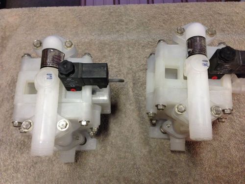 Wilden 1/4 inch Double Diaphragm Pump (Lot Of 2)