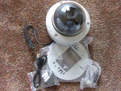 GE SECURITY GEC-DMX-VA3 DAY/NIGHT DOME CAMERA USED