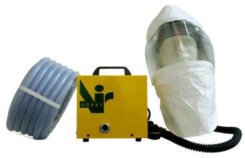 Hobbyair Fresh Air System with 40&#039; Hose, Tyvek Hood w/ Extra Lens Covers