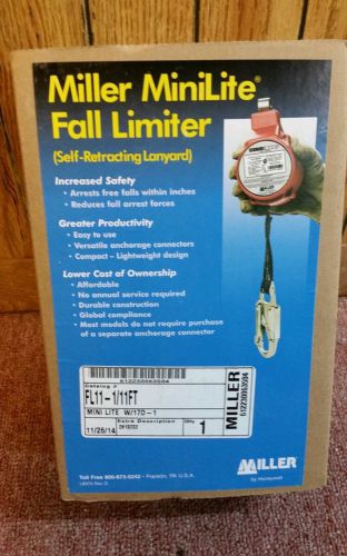 Miller fl11-1/11ft self retracting lanyard