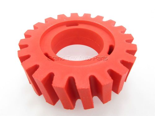 NEW Dynabrade Eraser Wheel 92255 4&#034; Diameter x 1-1/4&#034; Wide RED-TRED