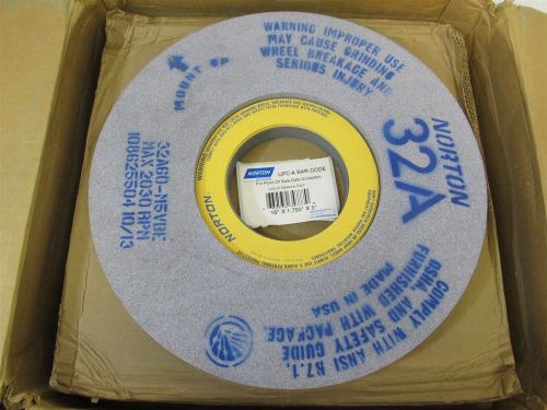 Norton 32a60-m5vbe, 16&#034; x 1 3/4&#034; x 5&#034;, 60 grit aluminum oxide grinding wheel for sale