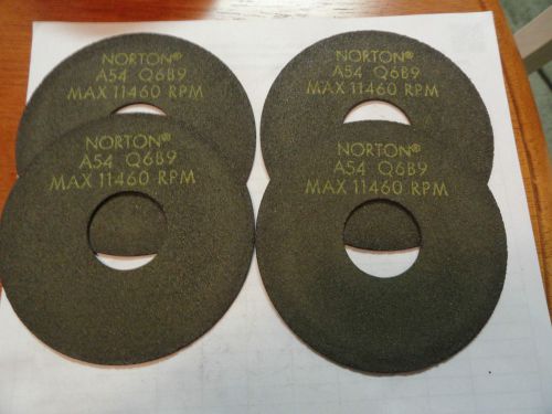 Norton 4&#034; X .062&#034; X 1 1/4&#034; Cut Off Wheels, A54 Q6B9