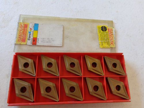 10 SANDVIK CARBIDE INSERTS VNMG 331-QM 4025 P25 K20